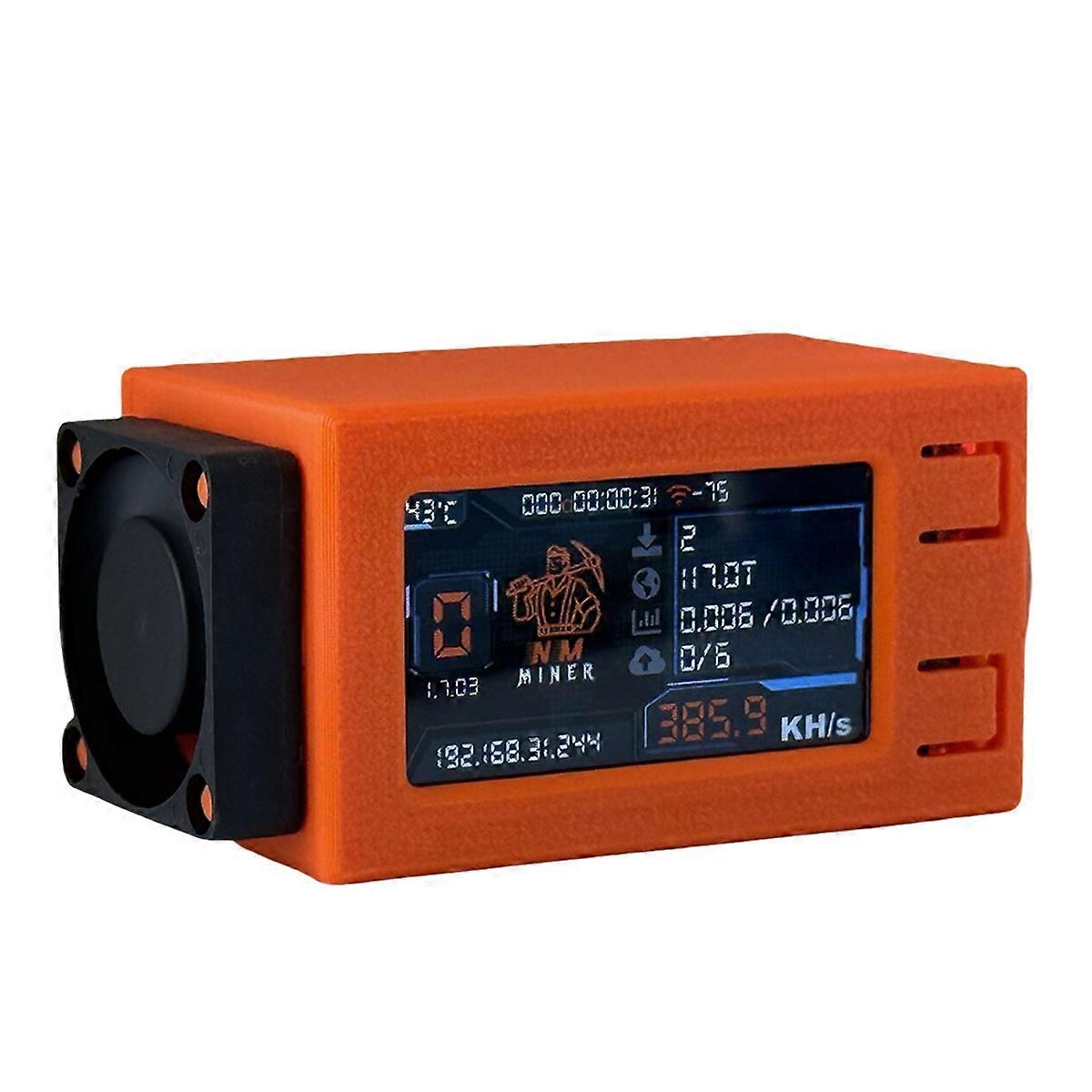 Nerdminer V2 Pro Max avec ventilateur cool 390KH/s Solo Lottery Miner BTC Miner Nerd Miner Bitcoin Crypto Miner NMMiner