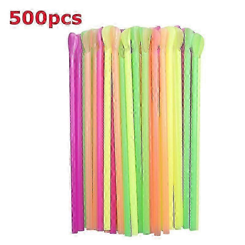 500/1K Plastic Straws for Drinks, Slush, Party Supplies - Fast Deli...