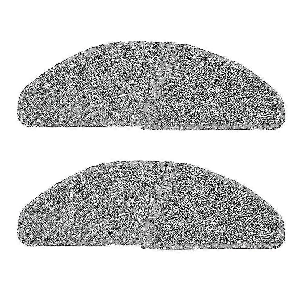 2Pcs Robot Vacuum Cleaner Mop for S8+ M7 Pro Sweeping Robot Polyester Swipe Wipe Mop Cloth Pads