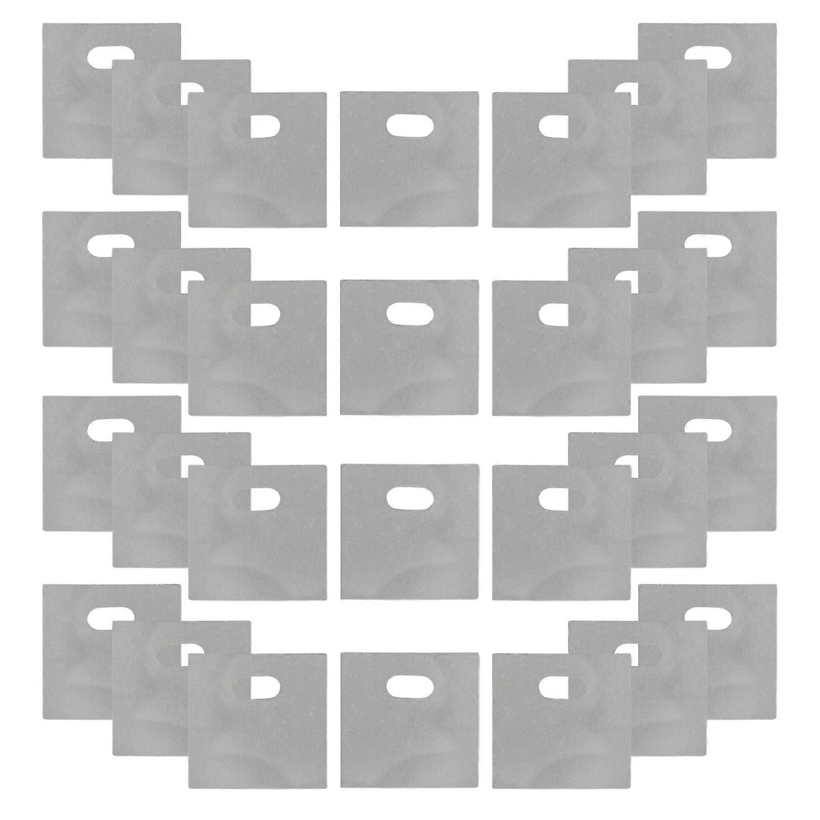 40PCS Self Adhesive Vertical Blind Repair Clips for Slat Fixing – Secure Hold Replacement Tabs Compatible with Home and Office Vertical Blinds in