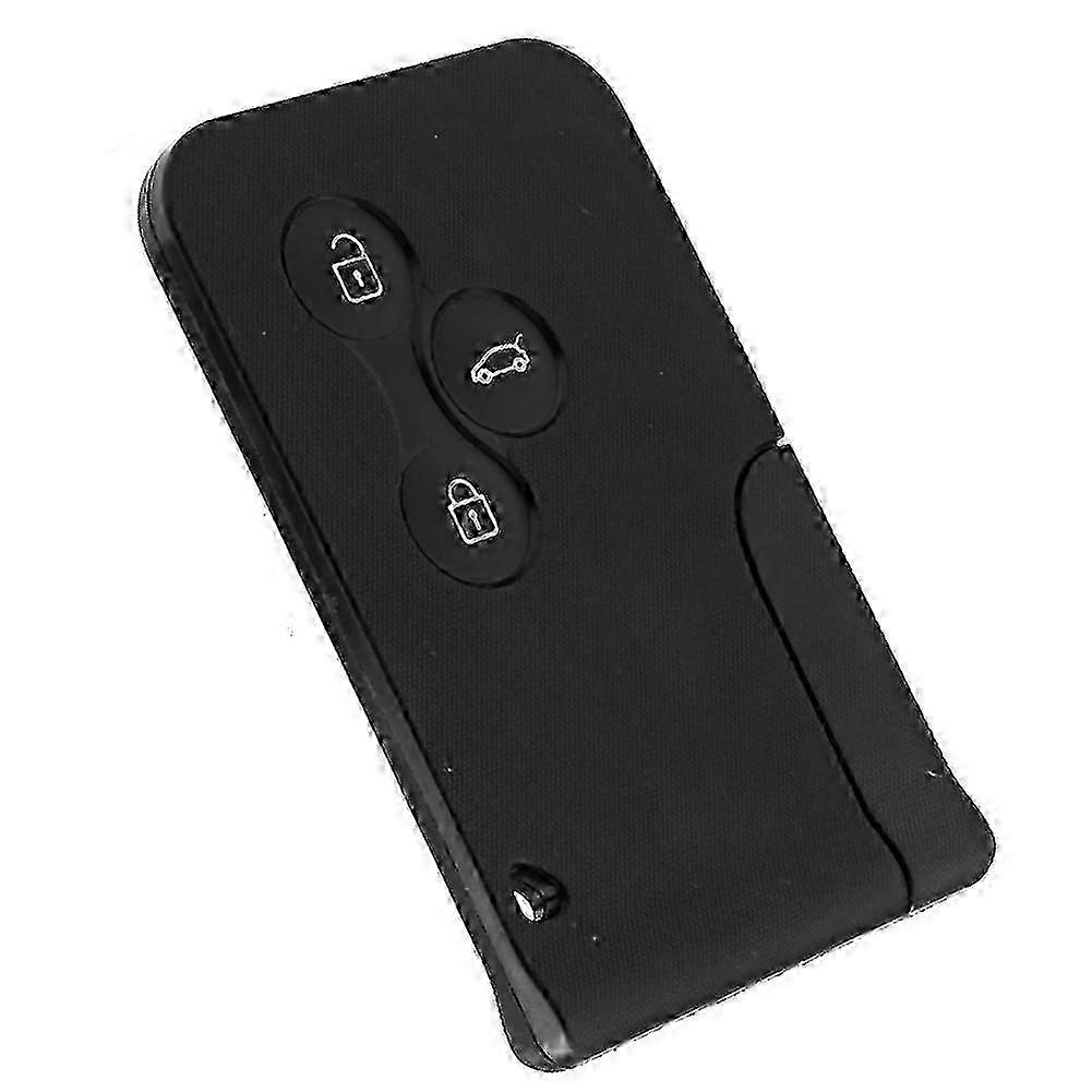 Mini 3 Button Car Remote Control Smart Key Card Plastic Case for Compatible Brand Vehicles