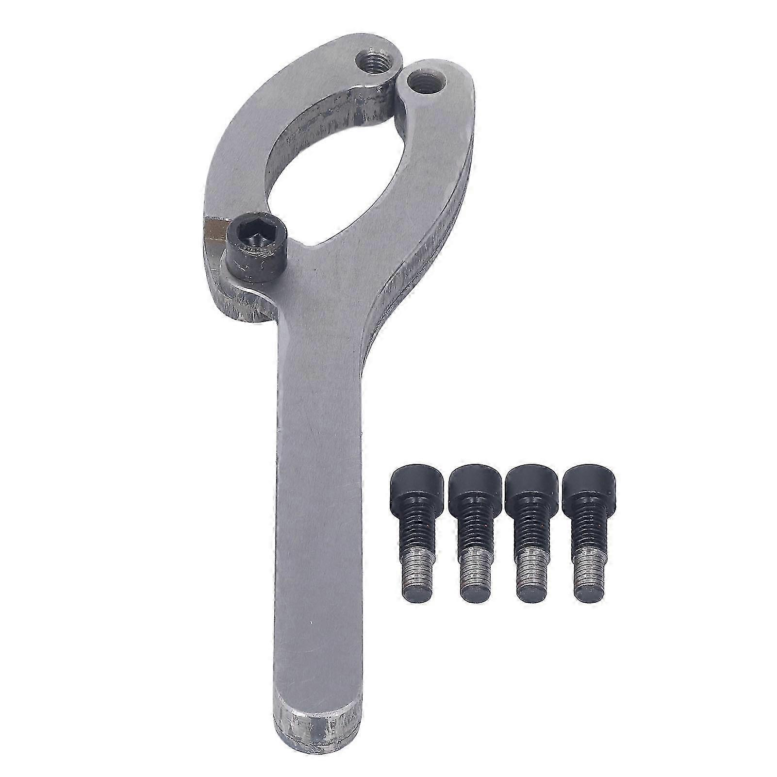 Hydraulic Cylinder Wrench, Adjustable Gland Nut Spanner, Alloy Steel Gland Nut Tool with Pins