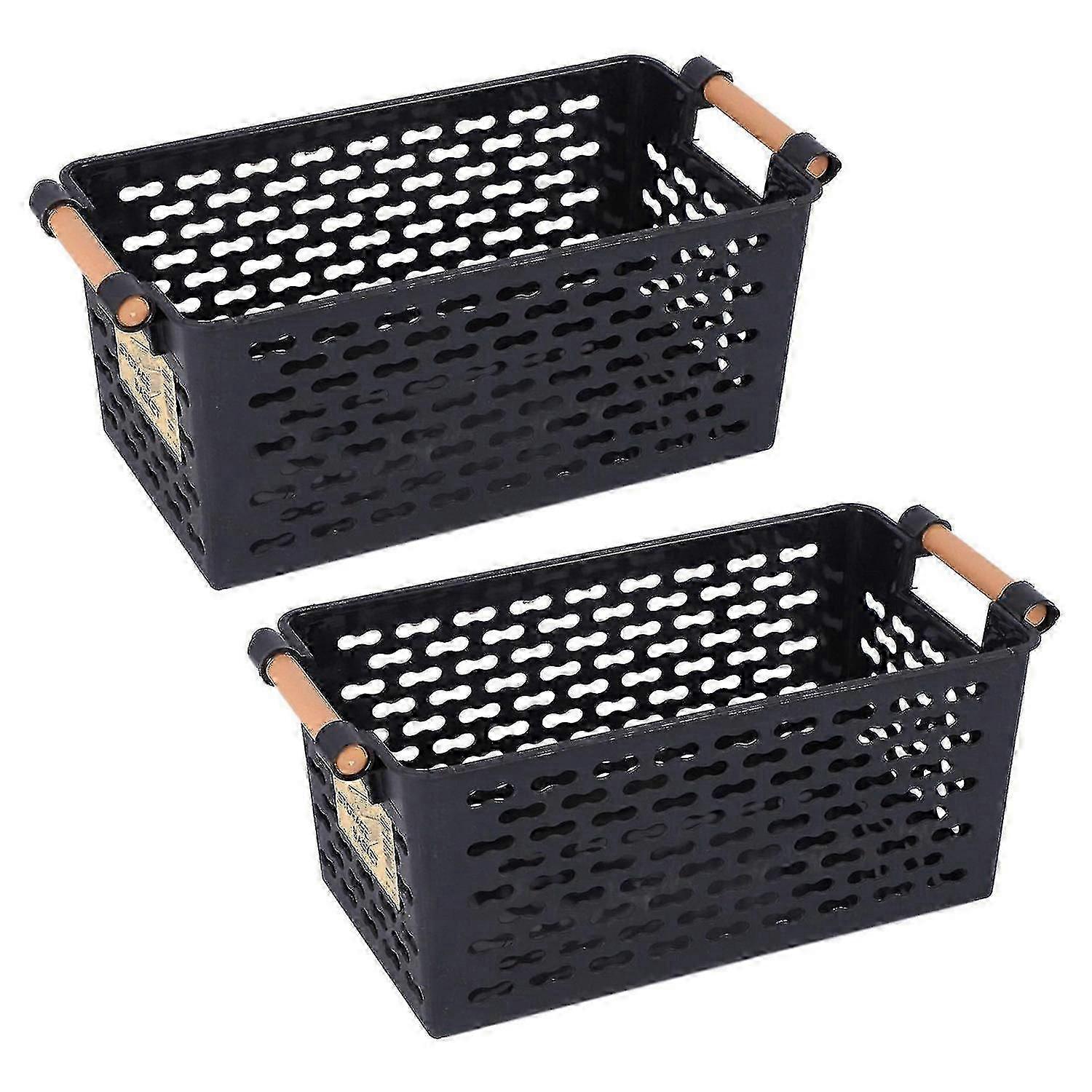 Set of 3 Rectangular Bath Organisers - Portable UK Bathroom Storage...