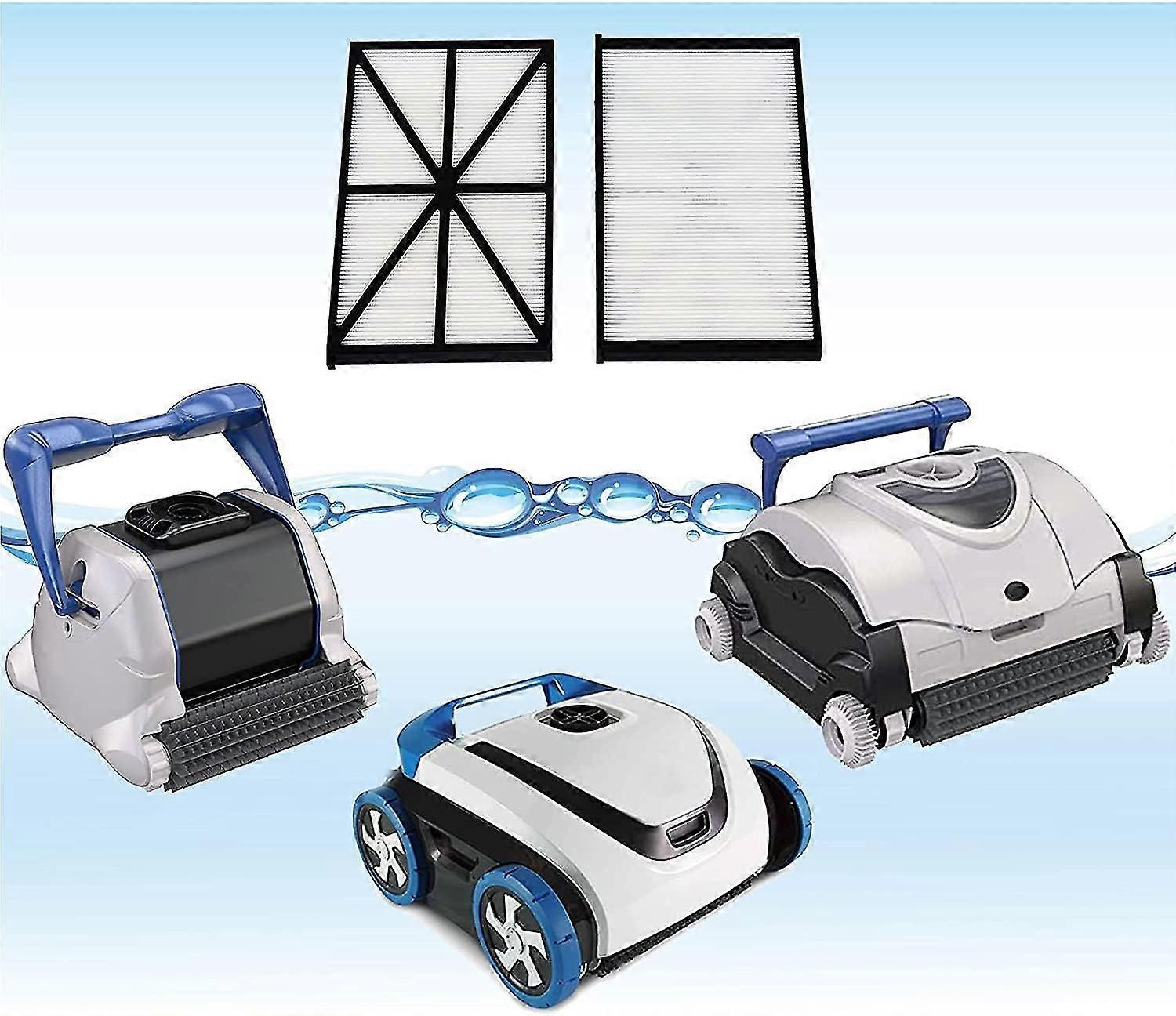 Hayward AquaVac QC SharkVac & TigerShark Replacement Filter Cartridges for Pool Cleaners (2-Pack)