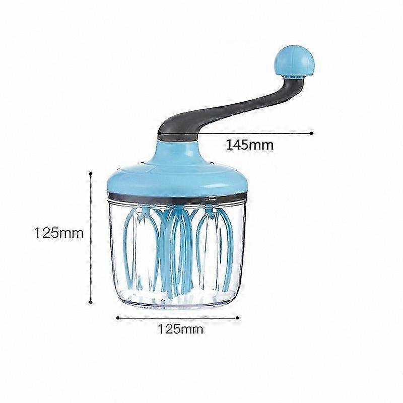 Handheld Cream Whipping Tool for DIY Desserts - Manual Whipper for Cream Creation