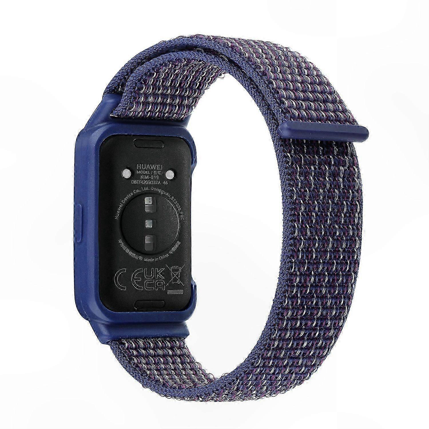 Nylon Loop Watch Strap with TPU Protective Case for Band 8/9 Smart Devices