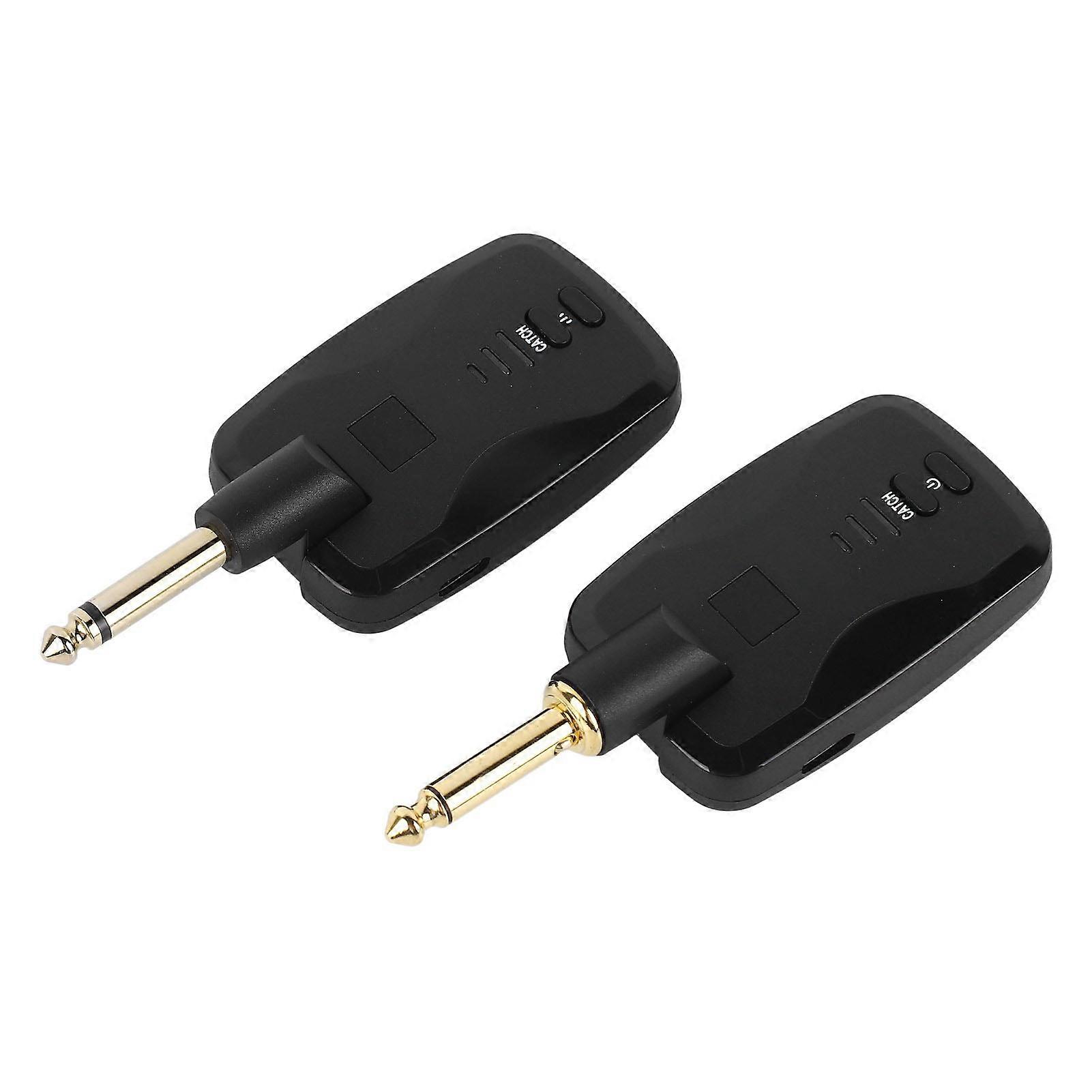 Wireless Guitar System UHF Digital Transmitter Receiver 600mAh Battery