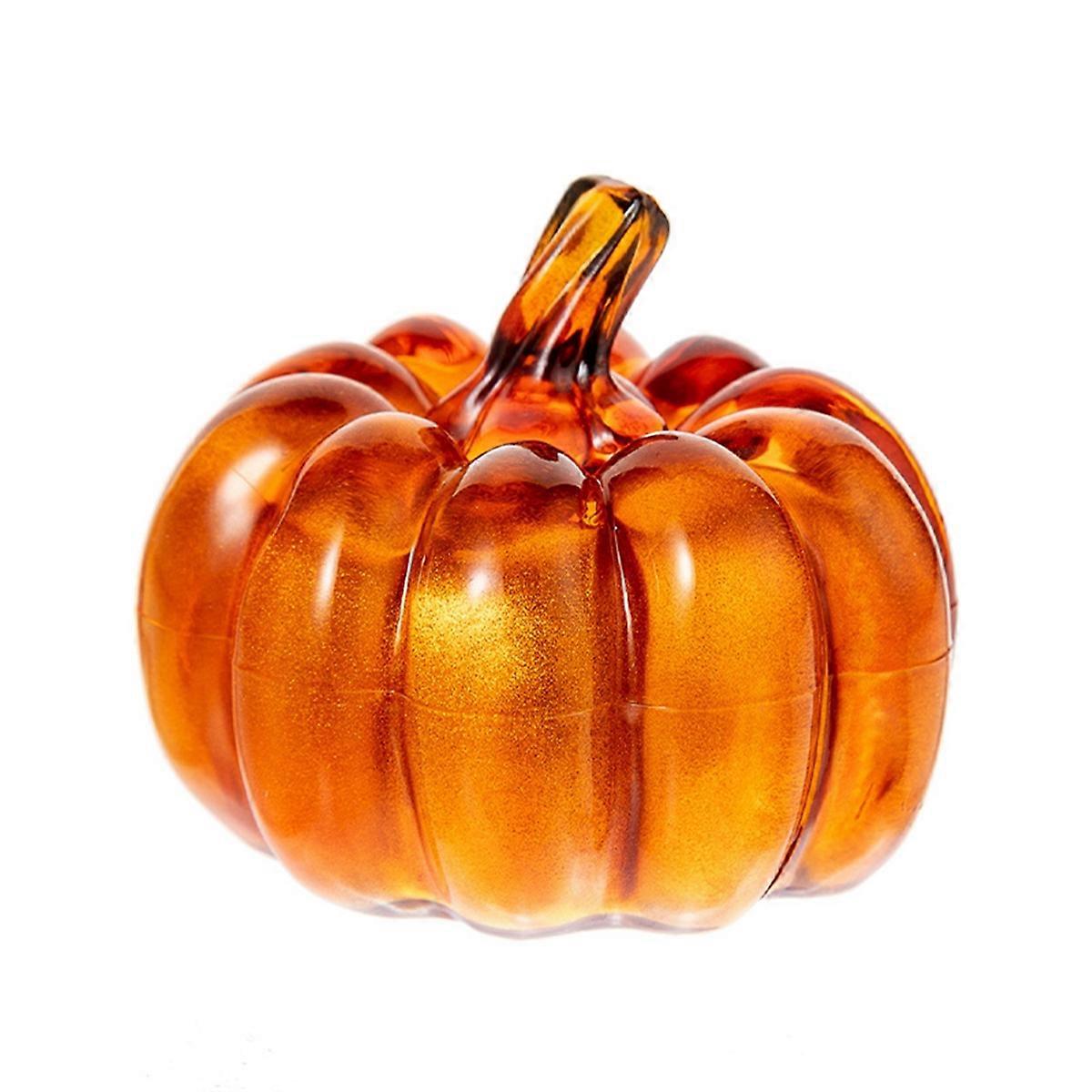 Halloween LED Pumpkin Lights Dressing Props Lighted Pumpkin,A
