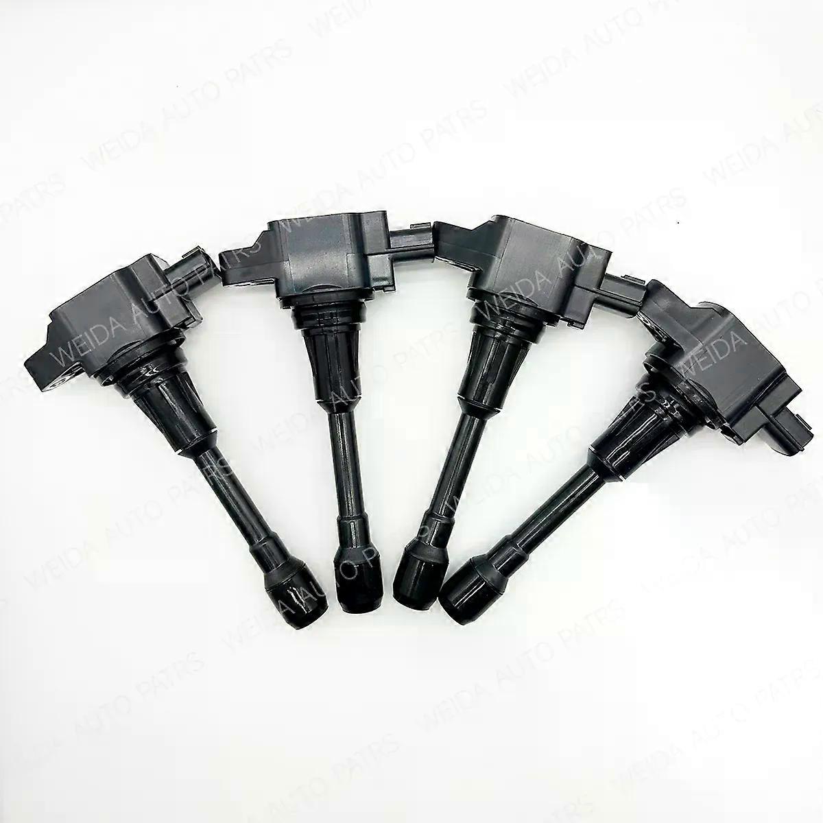 1/4pcs22448-JA00C Car Ignition Coil For Nissan TIIDA Cube Altima X-Trail Rogue Versa Sentra Qashqai Infiniti M56 FX50 22448JA00C