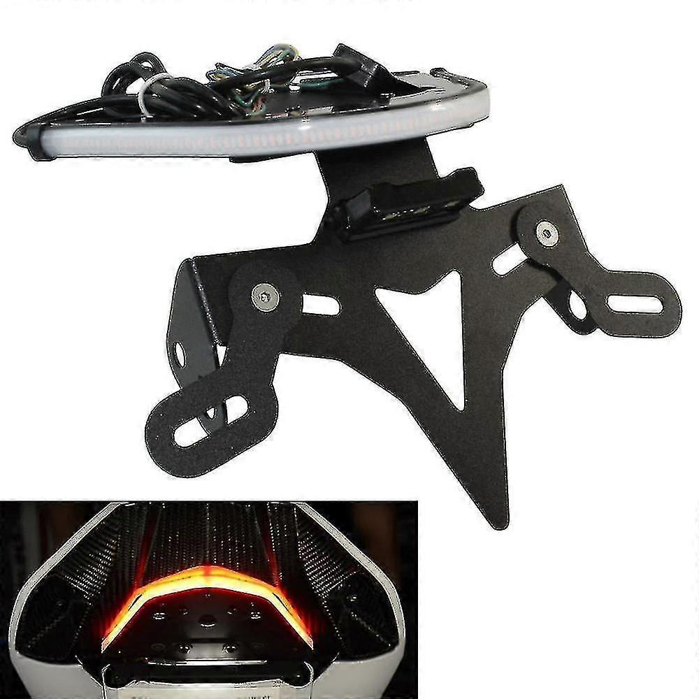 LED ενσωματωμένο φλας πίσω φανάρι πίσω πινακίδα βάσης για BMW S1000RR 2019-2022