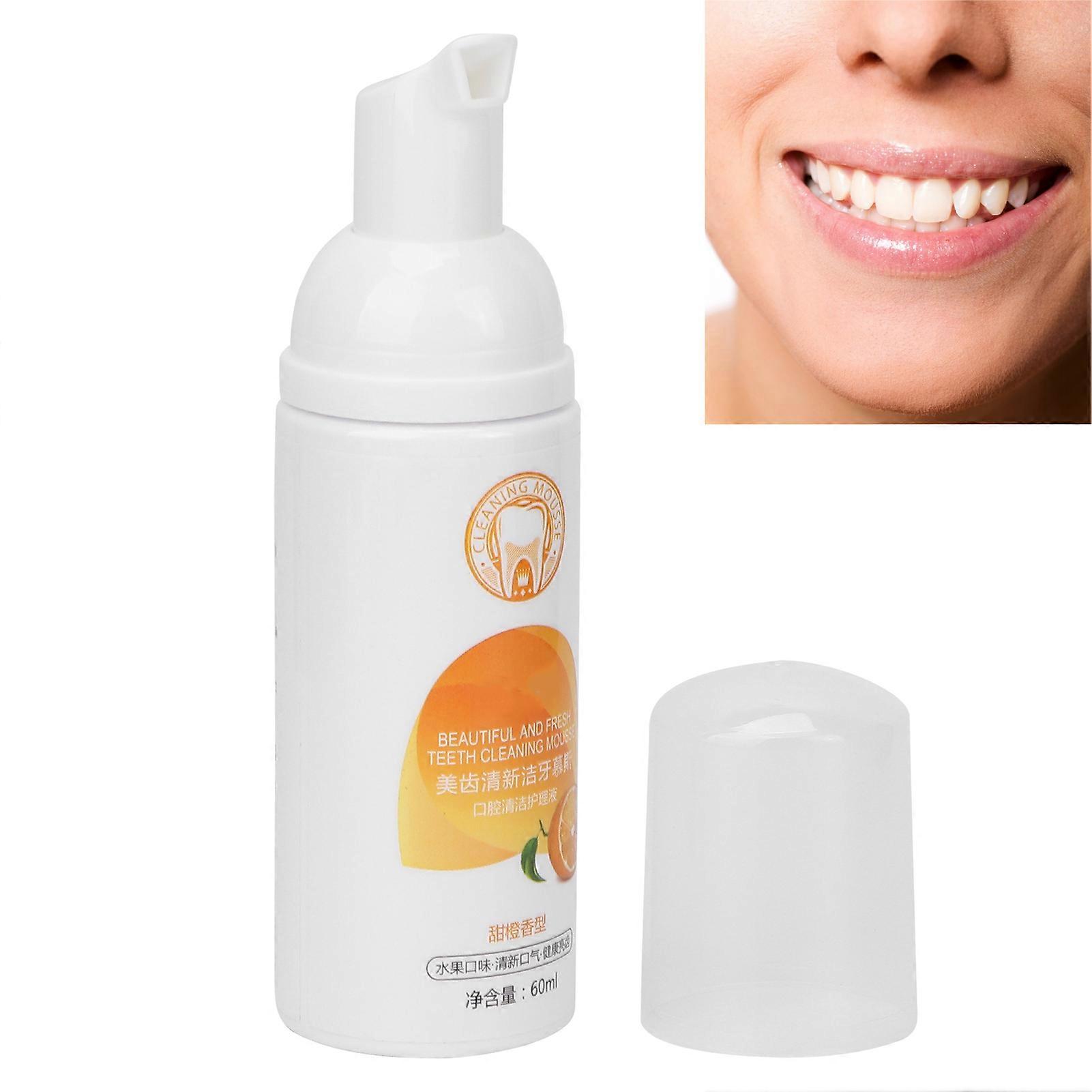 Foam Toothpaste Deep Cleaning Whitening Teeth Oral Mousse Foaming Toothpaste 60ml
