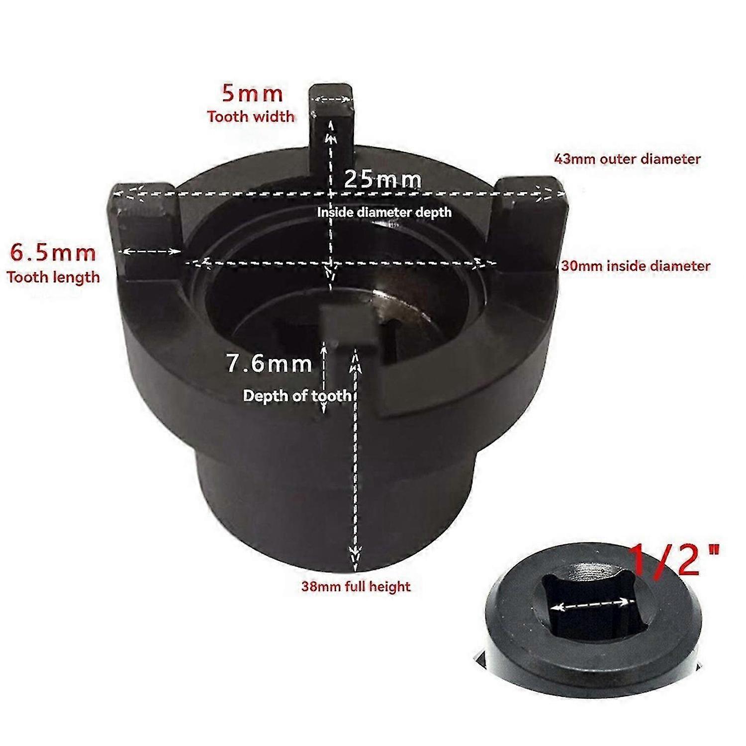 Swingarm Pivot Nut Tool 09940014940 Remove Lock Nut Tool for