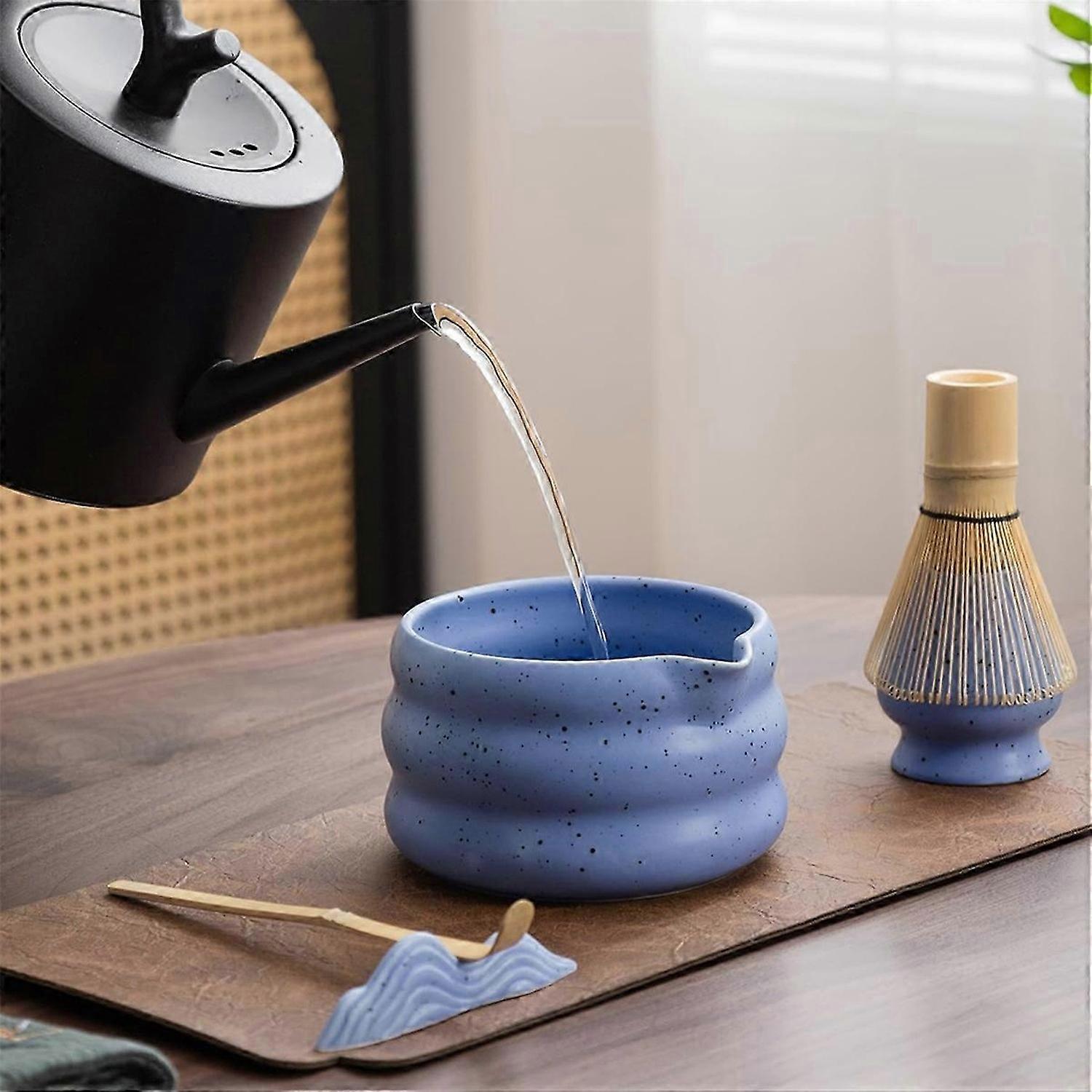 7Pcs Japanese Matcha Tea Set, Matcha Kit