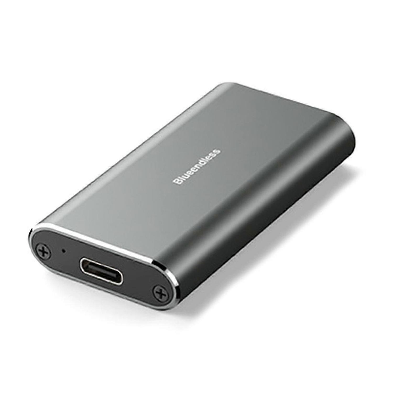 Portable M.2 NVME SSD Enclosure 2242mm External Hard Drive Case with Type-C Interface for PC B