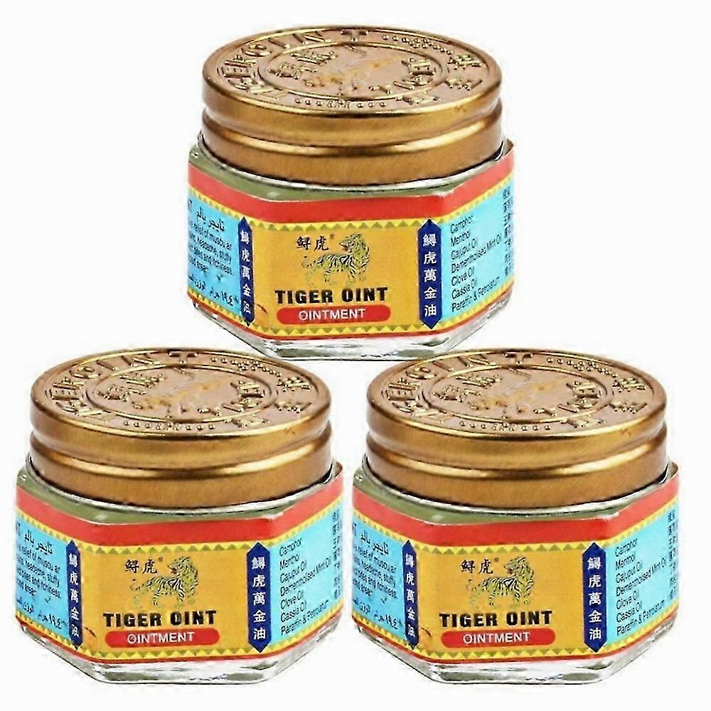 TIGER BALM Natural Treatment Red and White Herbal Ointment