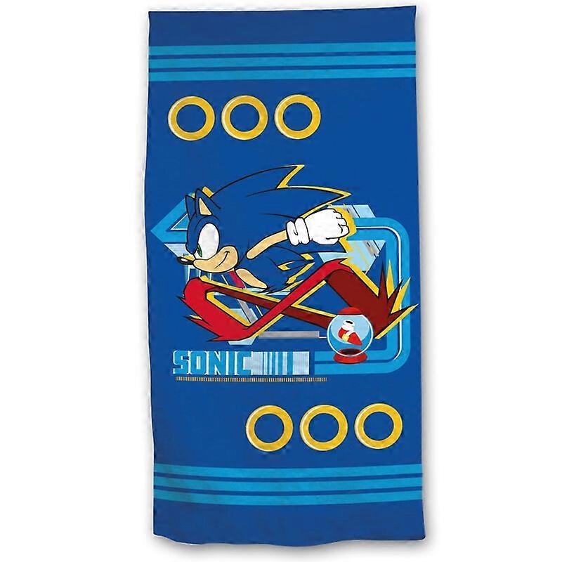 Sonic The Hedgehog Serviette de plage en microfibre