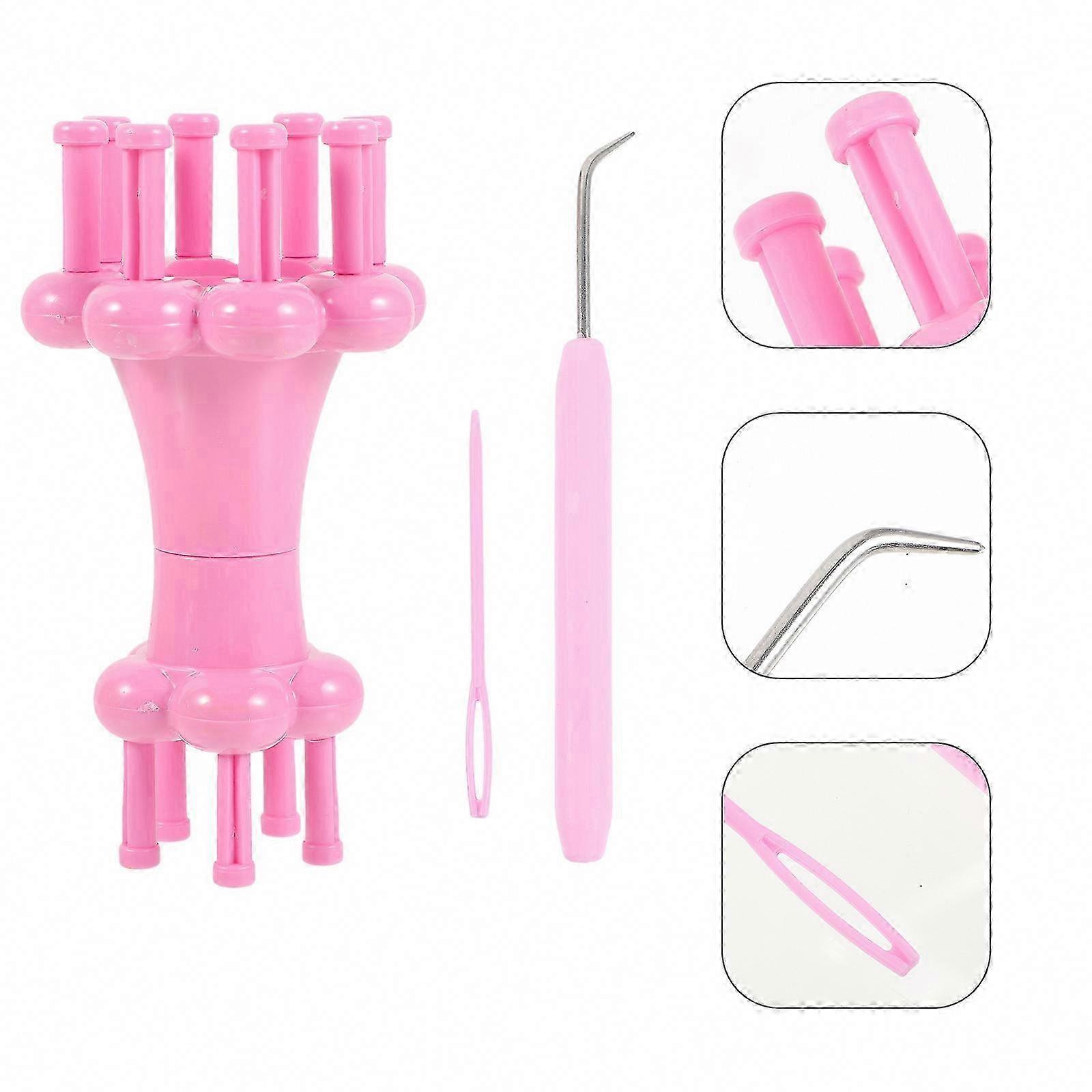 Double End Rope Braiding Machine, Winding Device, Flower Knitting Set, Weaving Tools