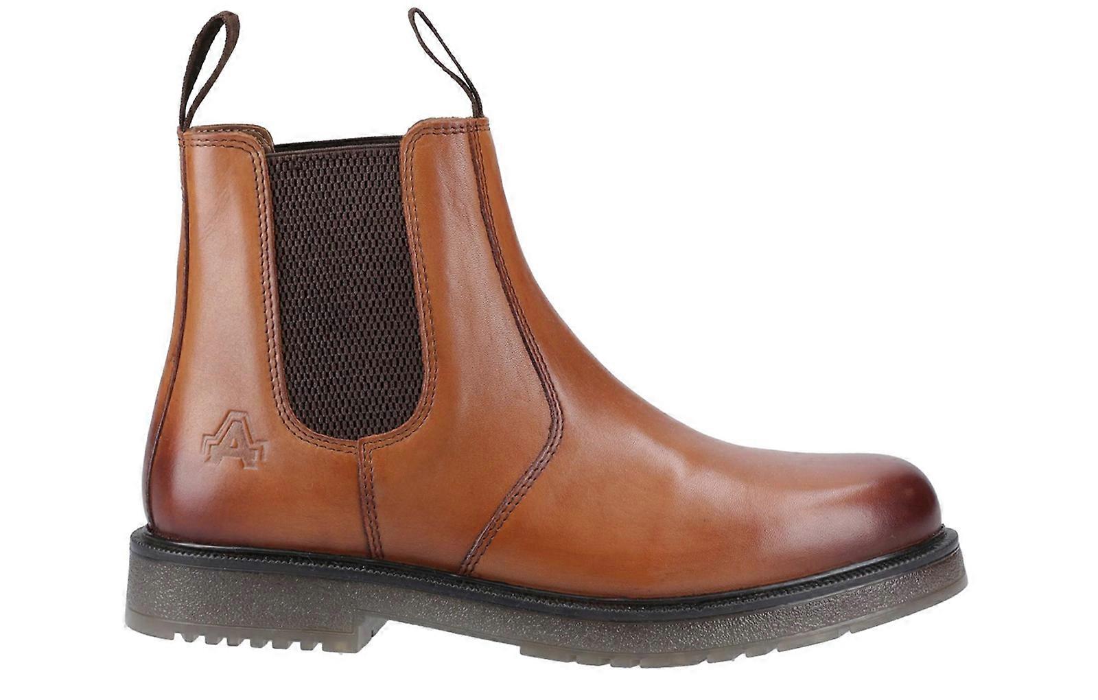 Amblers Wells Boots Tan