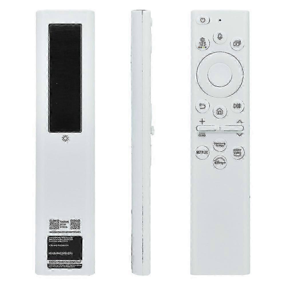 BN59-01391A Solar Voice Remote Replacement use for Samsung Frame TV Remote with Bluetooth Rechargeable Solar Cell, Compatible with Samsung 2021-2022 N