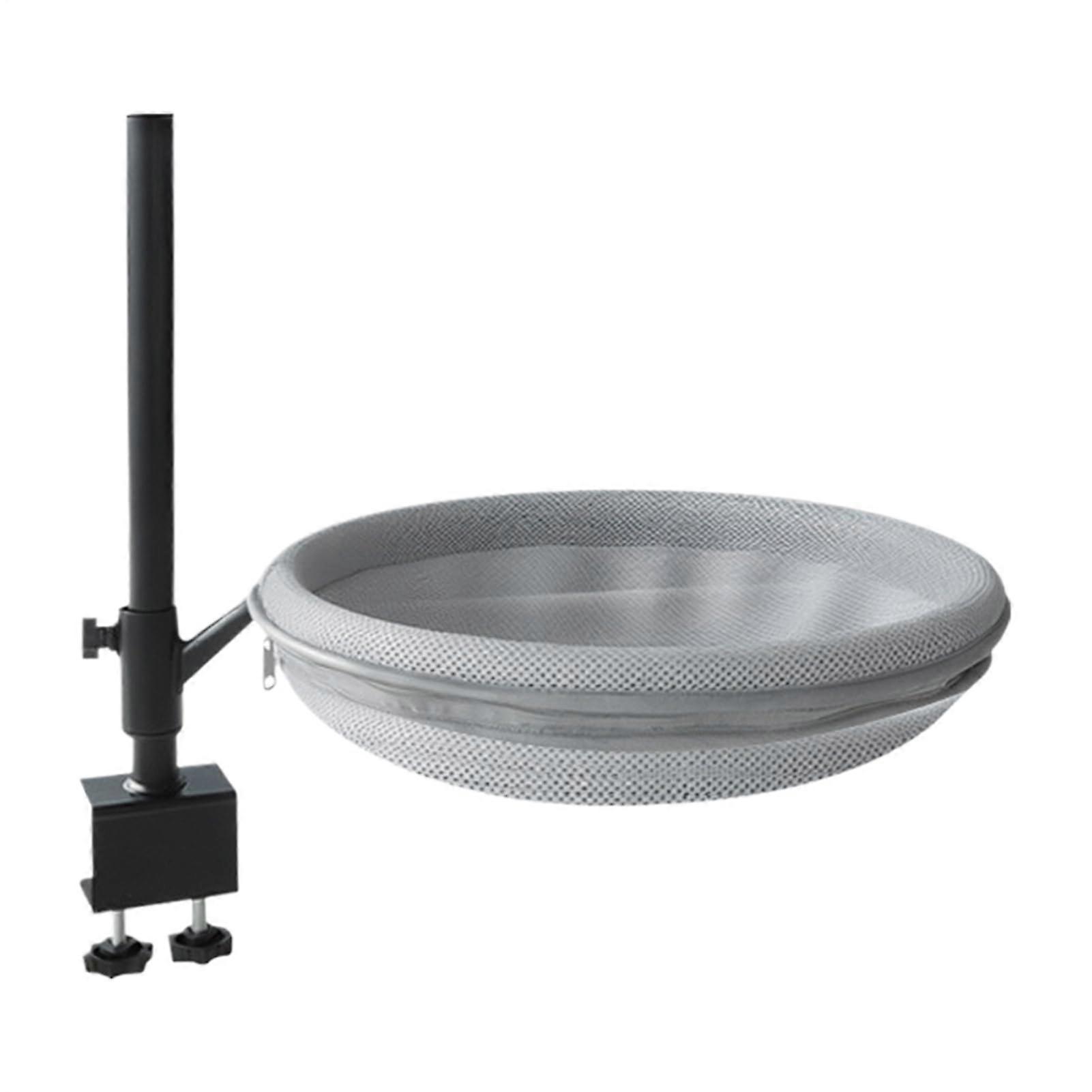 Cat Bed Desk Mount 360 Degree Rotating Pet Hammock, Removable Cat Bed for Car RV Nightstand Apartment Desk Balcony