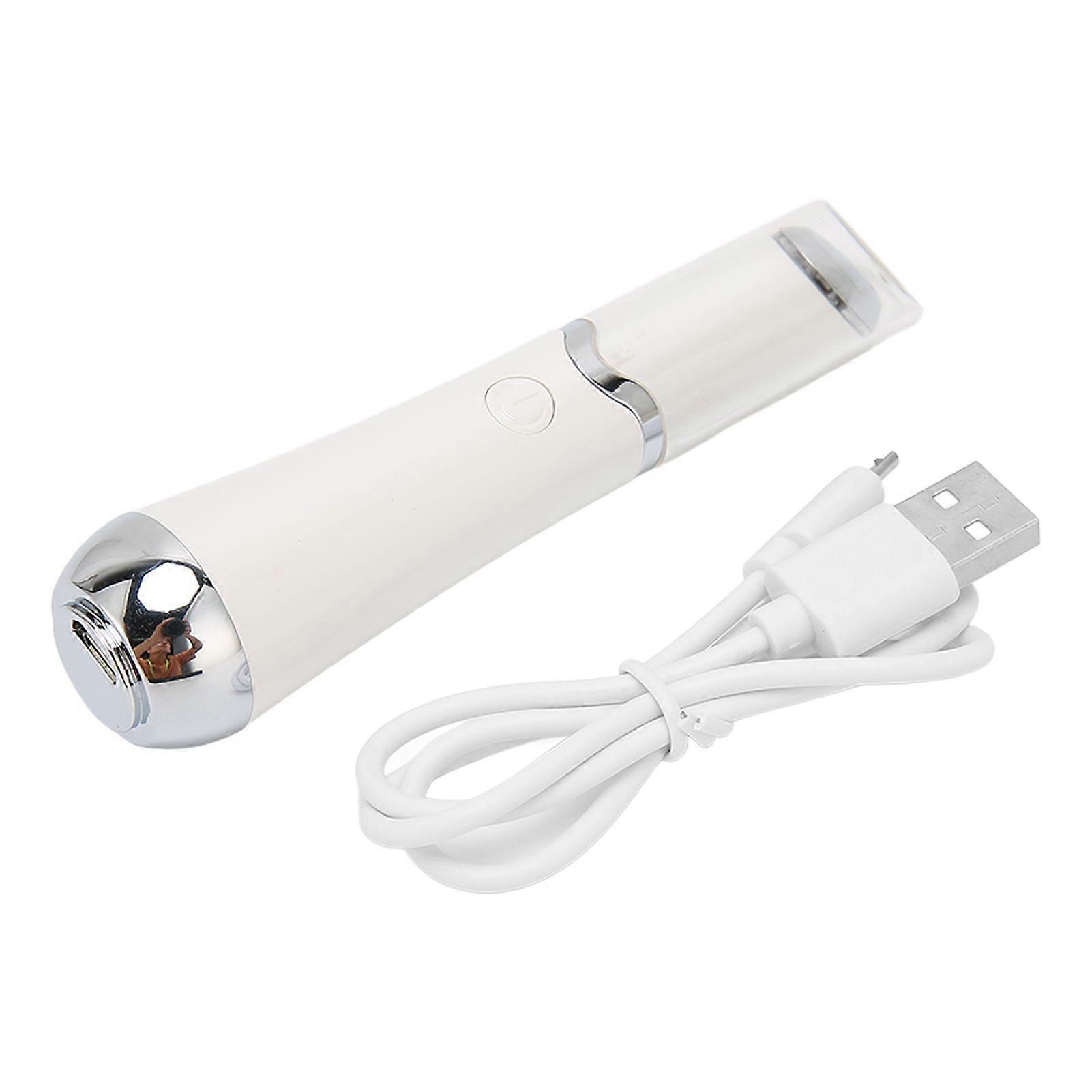 Eye Vibration Massager Wand IPL Ion Lead Machine Heating Anti Wrinkle Handheld for Neck Forehead Cheeks Lips