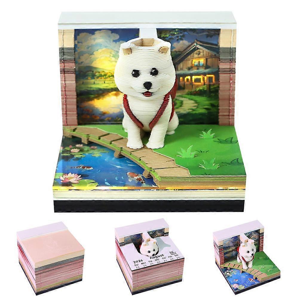 Tear Away Desk Calendar Decor 2026 Time Piece Calendar 2026 Led Light ...