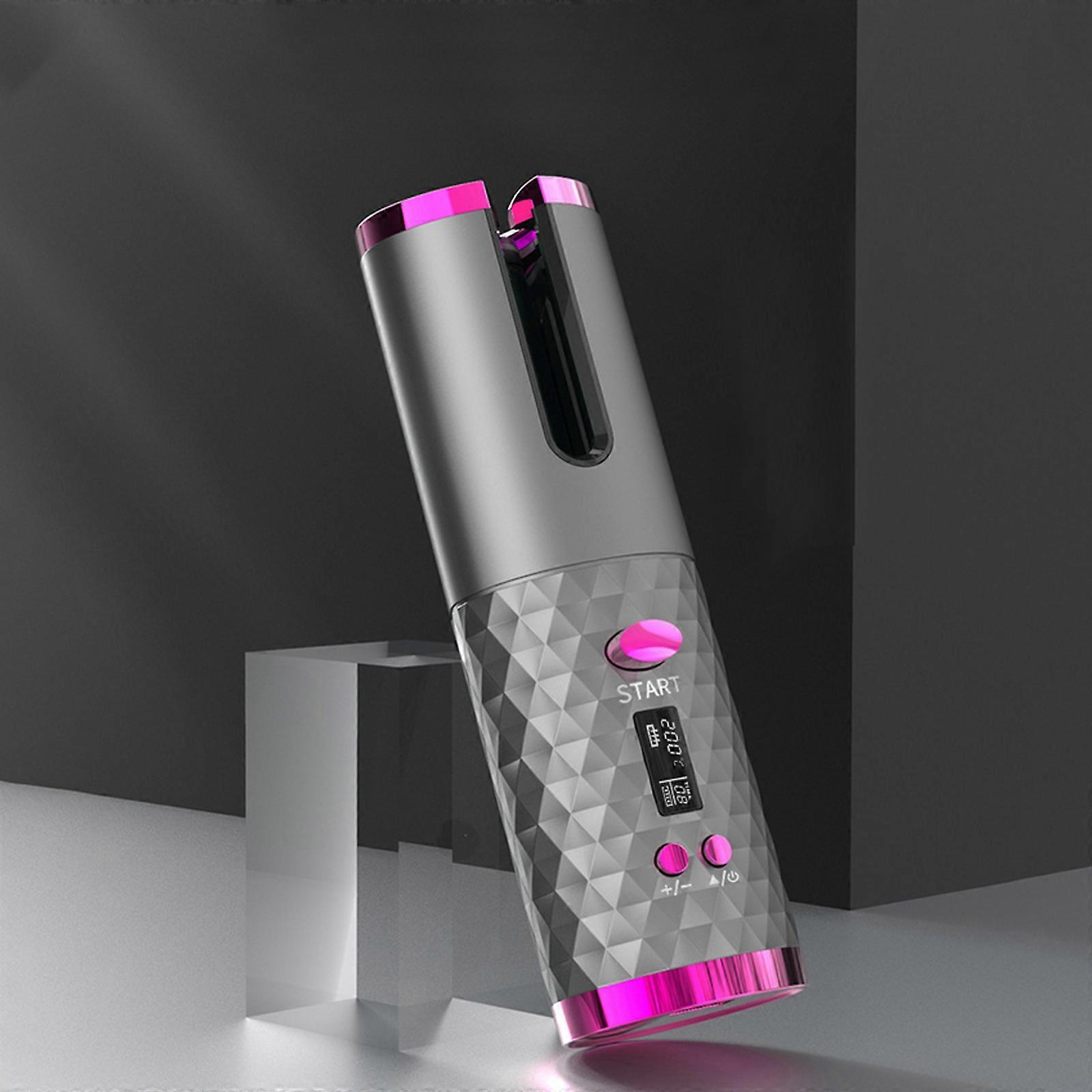 Electric Curling Iron Wireless Charging Curling Iron Fully Automatic Rotating Styling Portable Hairdressing Curler