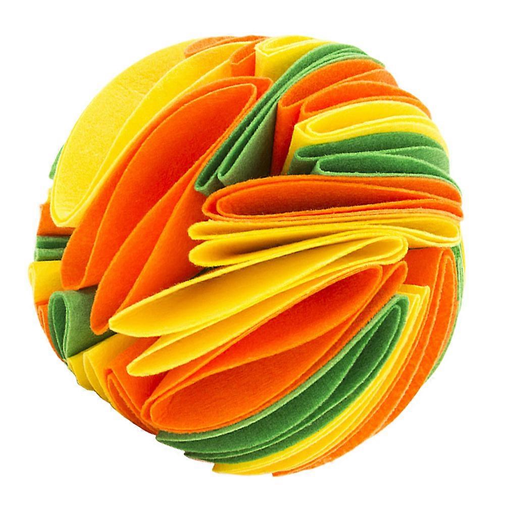 Pet Sniff Toy Dog Chewing Toy for Food Holding Felt Material Durable