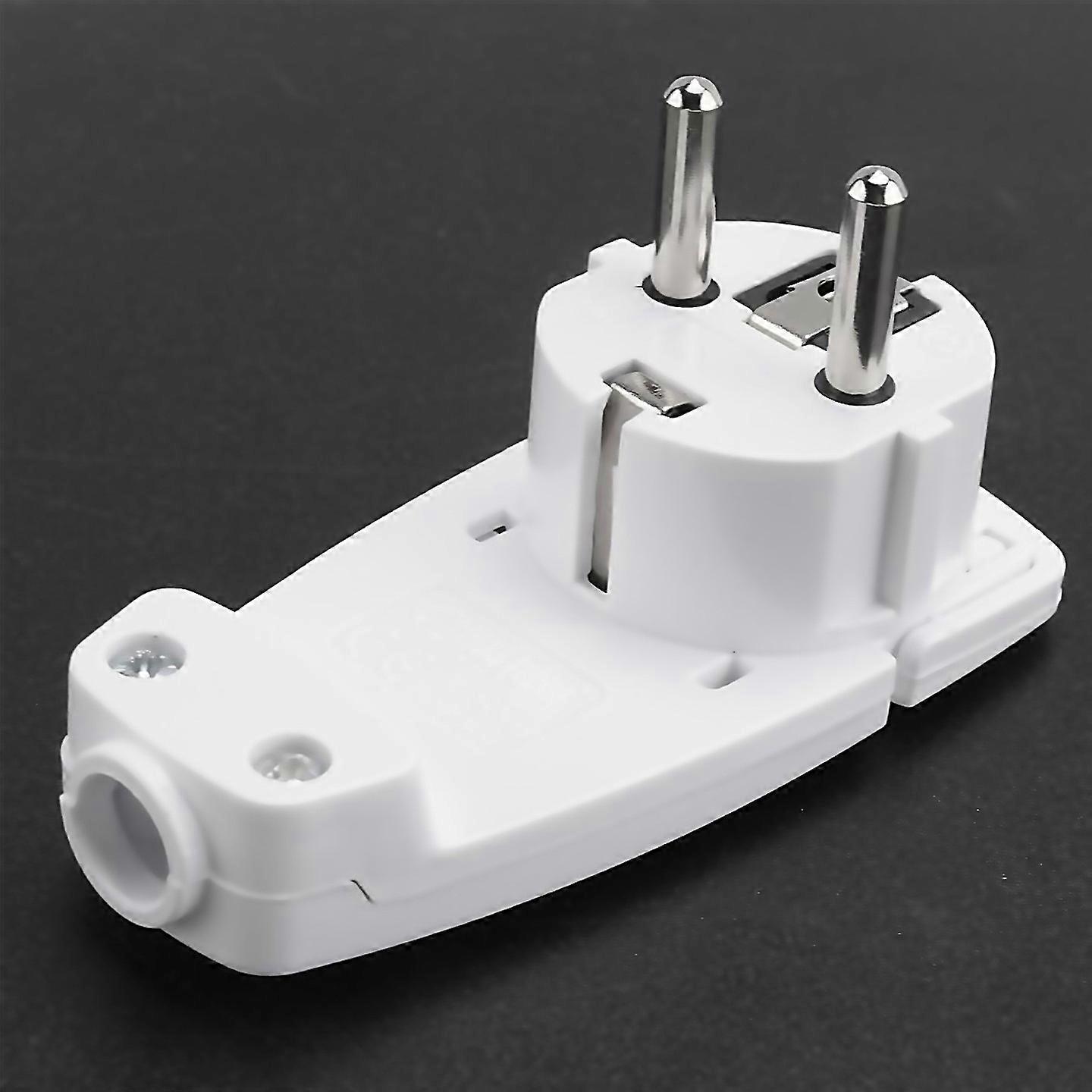For 2pcs Schuko Angled Plug Flat Schuko Flat Plug 250 V 16 A Schuko Plug Schuko