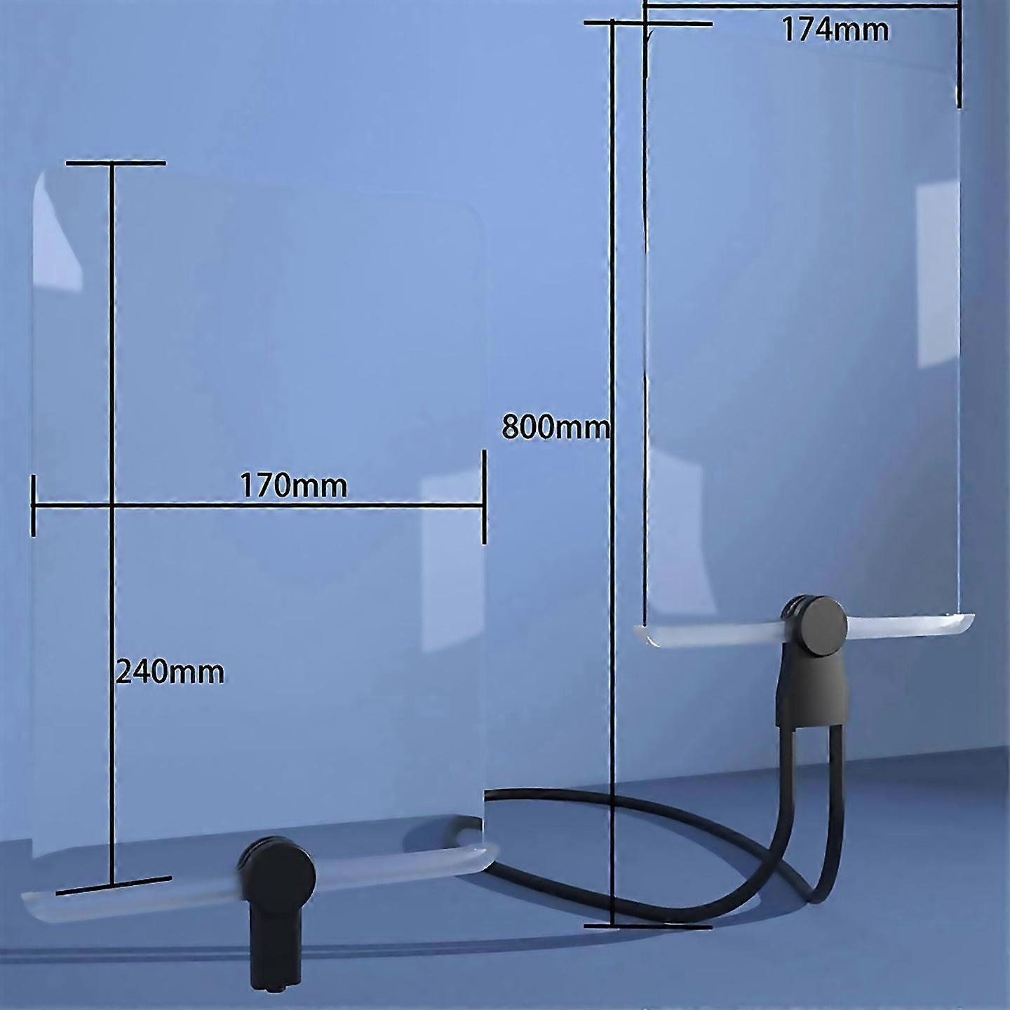 For Highdefinition Vertical Screen Acrylic Magnifying Glass White