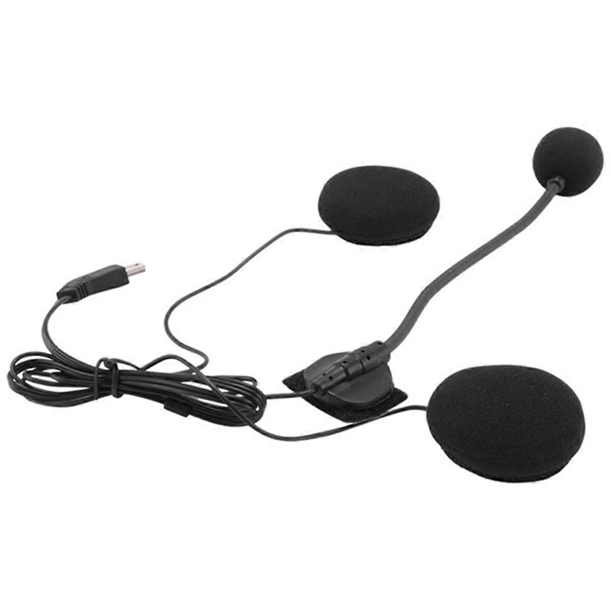 2pair Motorcycle Helmet Bluetooth Headset Microphone for half-helmet
