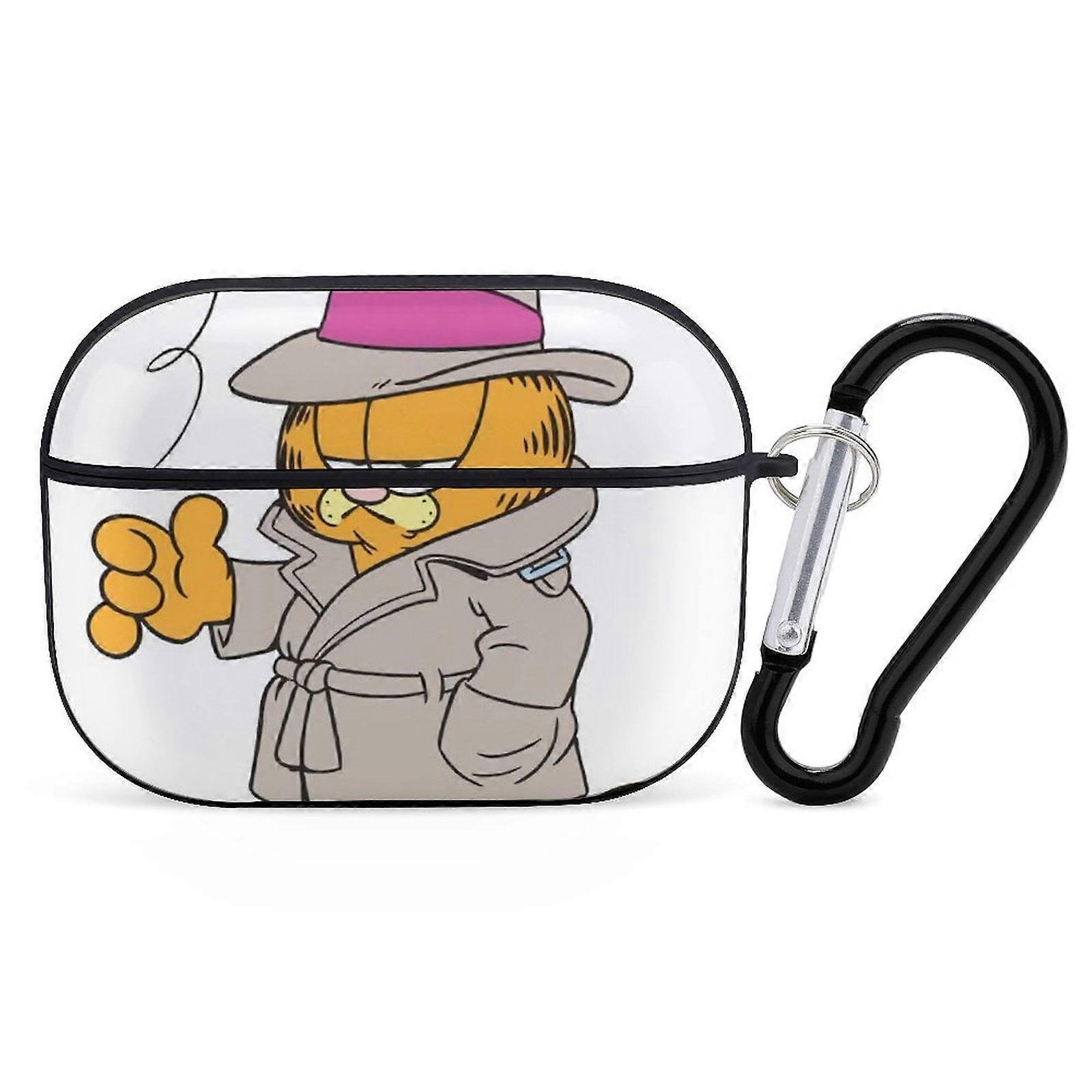 Garfield Case for Airpods Pro, Wireless Charging Support, Compatible with Airpods Pro Case for Women & Generation Case