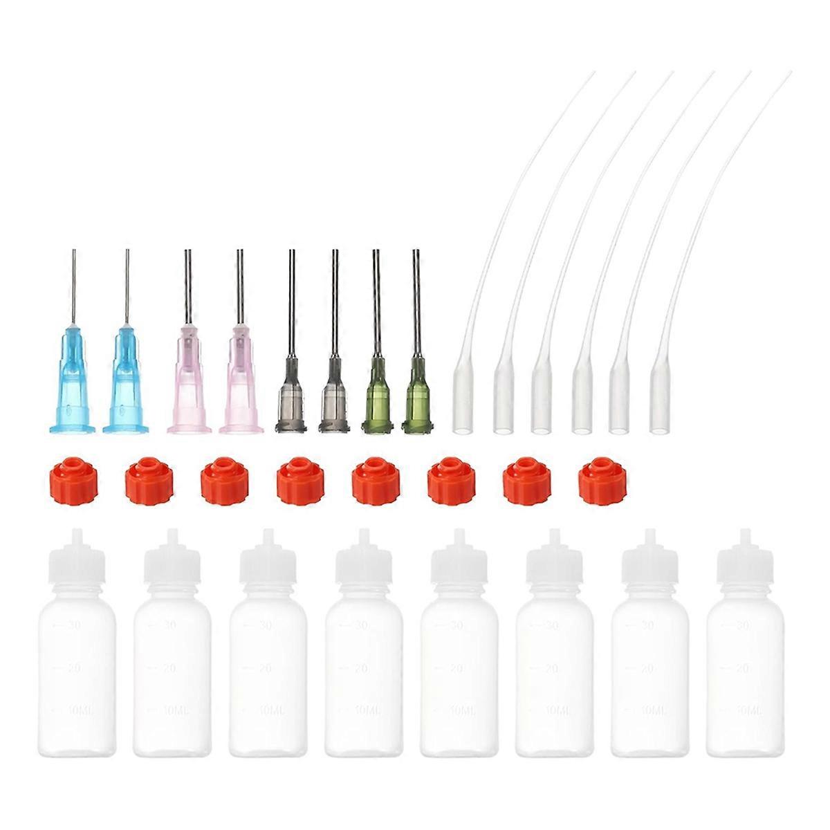 8Pcs 30ml Needle Tip Squeeze Bottle Small Squeeze Bottles