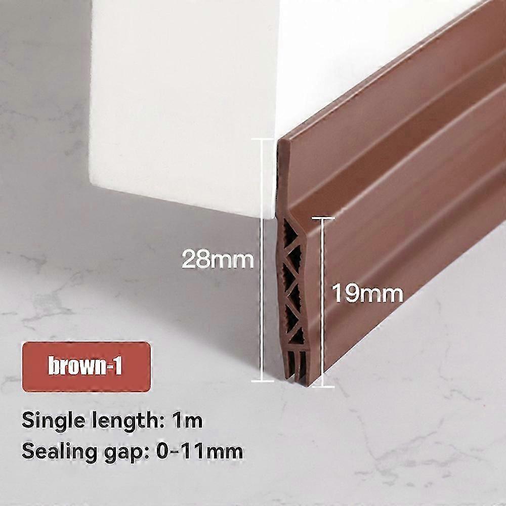 windproof hollow soundproof door bottom seal for indoor