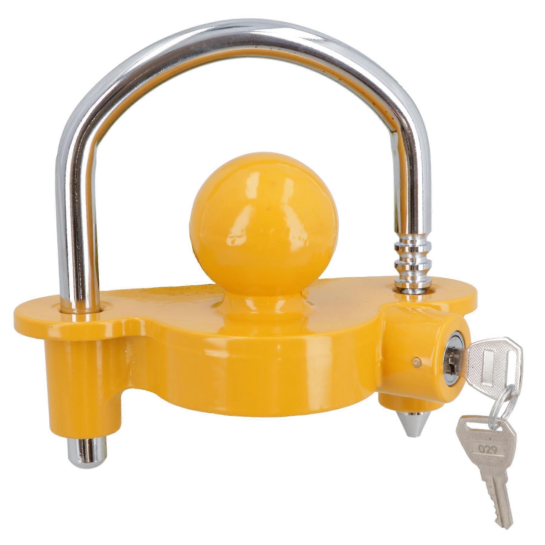 Trailer Ball Hitch Lock Security Coupling For Caravan Trailers Lock 50mm Ball