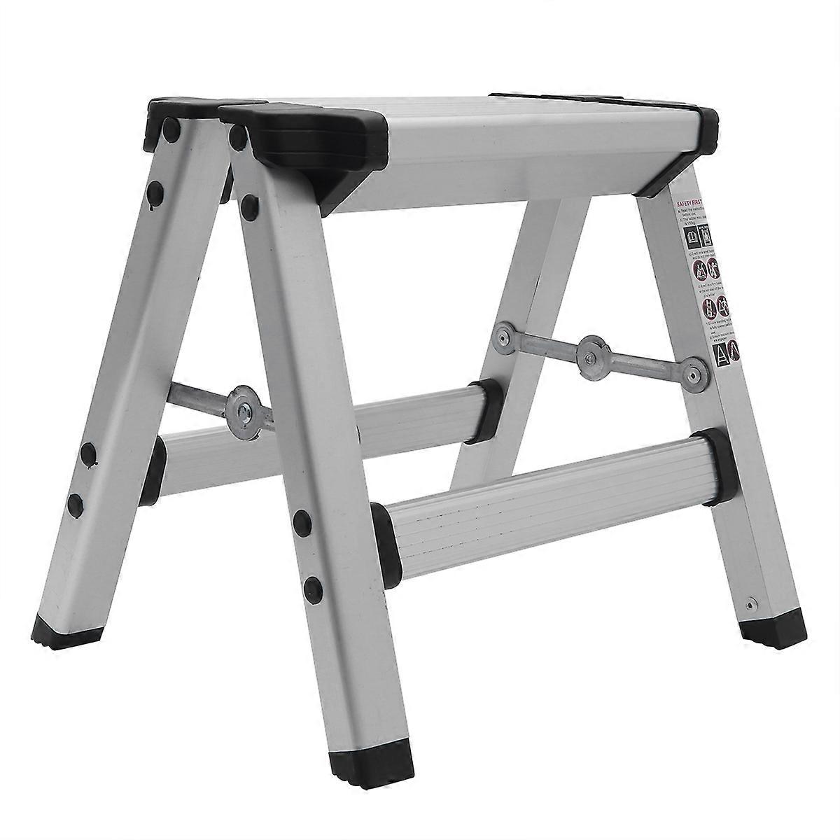 Folding Step Stool Aluminum Alloy Multi-Purpose Home Use Portable 1Pack