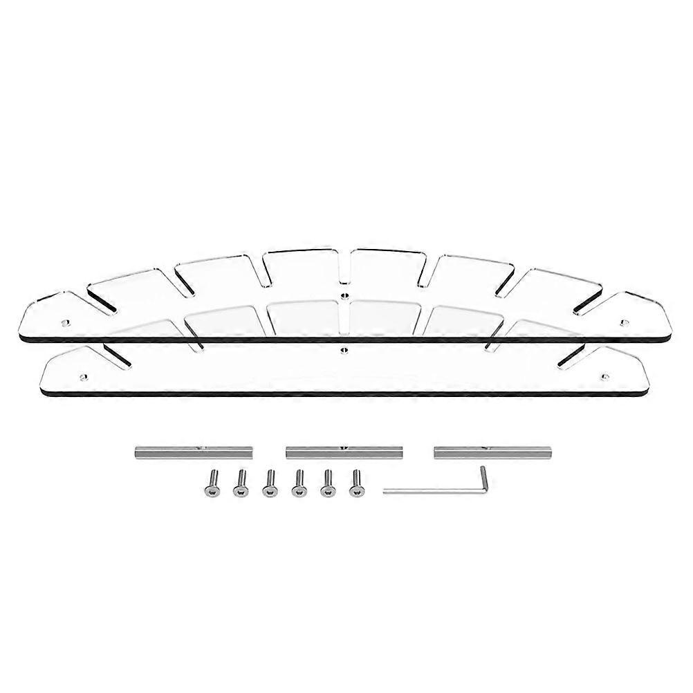 Transparent Hat Holder for Storage Acrylic Cap Display 5Pcs Organizer