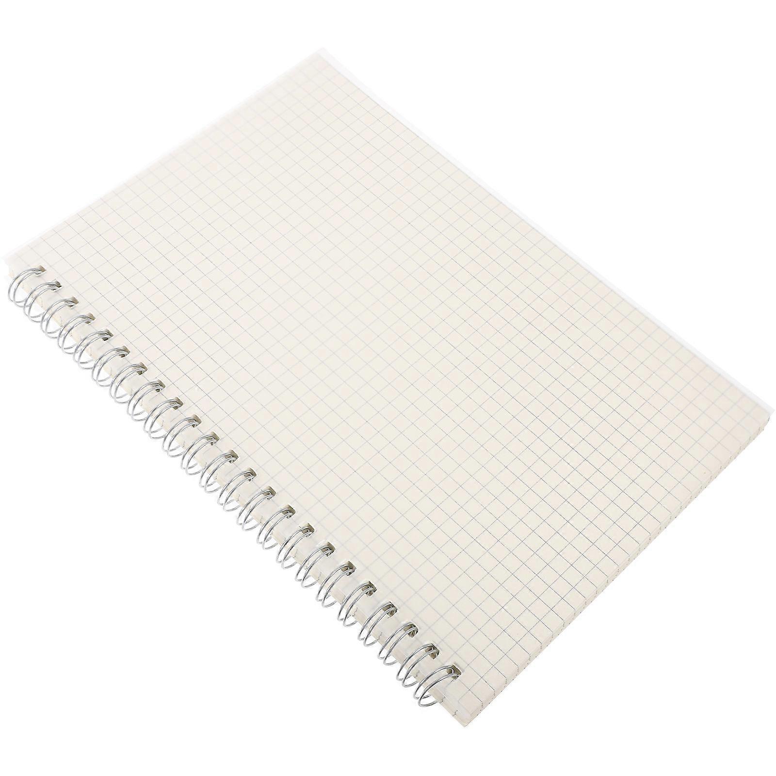Multi-Function Notebook Spiral Notepad for Writing Use 5Pcs Grid Notebooks