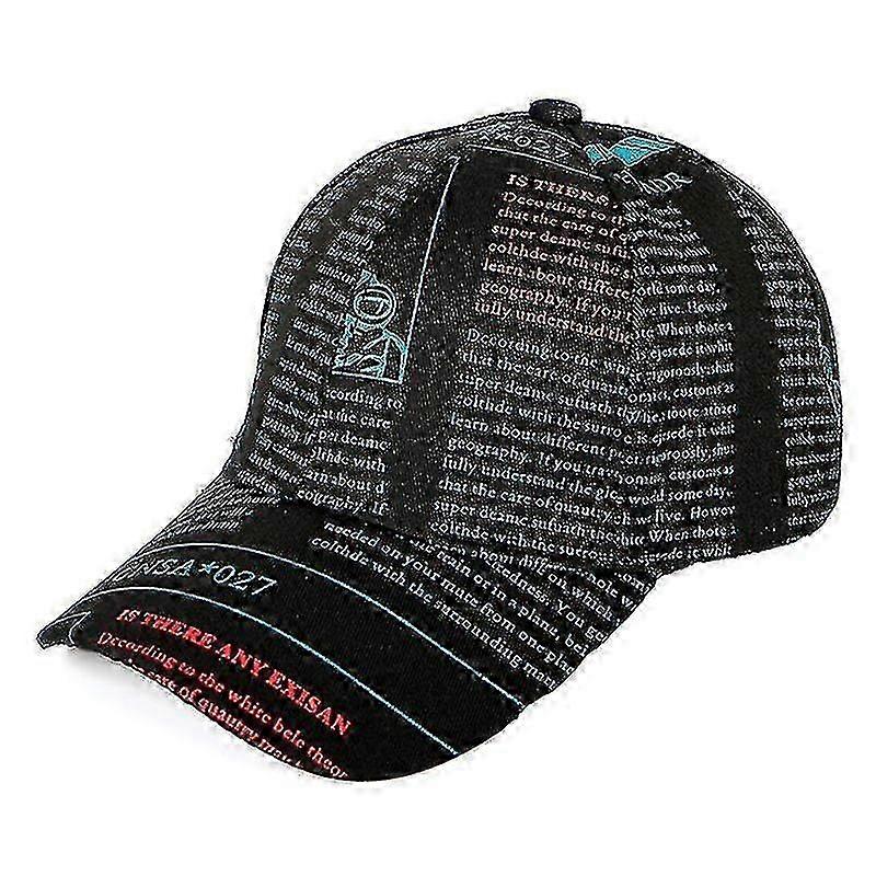 Baseball Cap Women's Men's Letter Print Hat