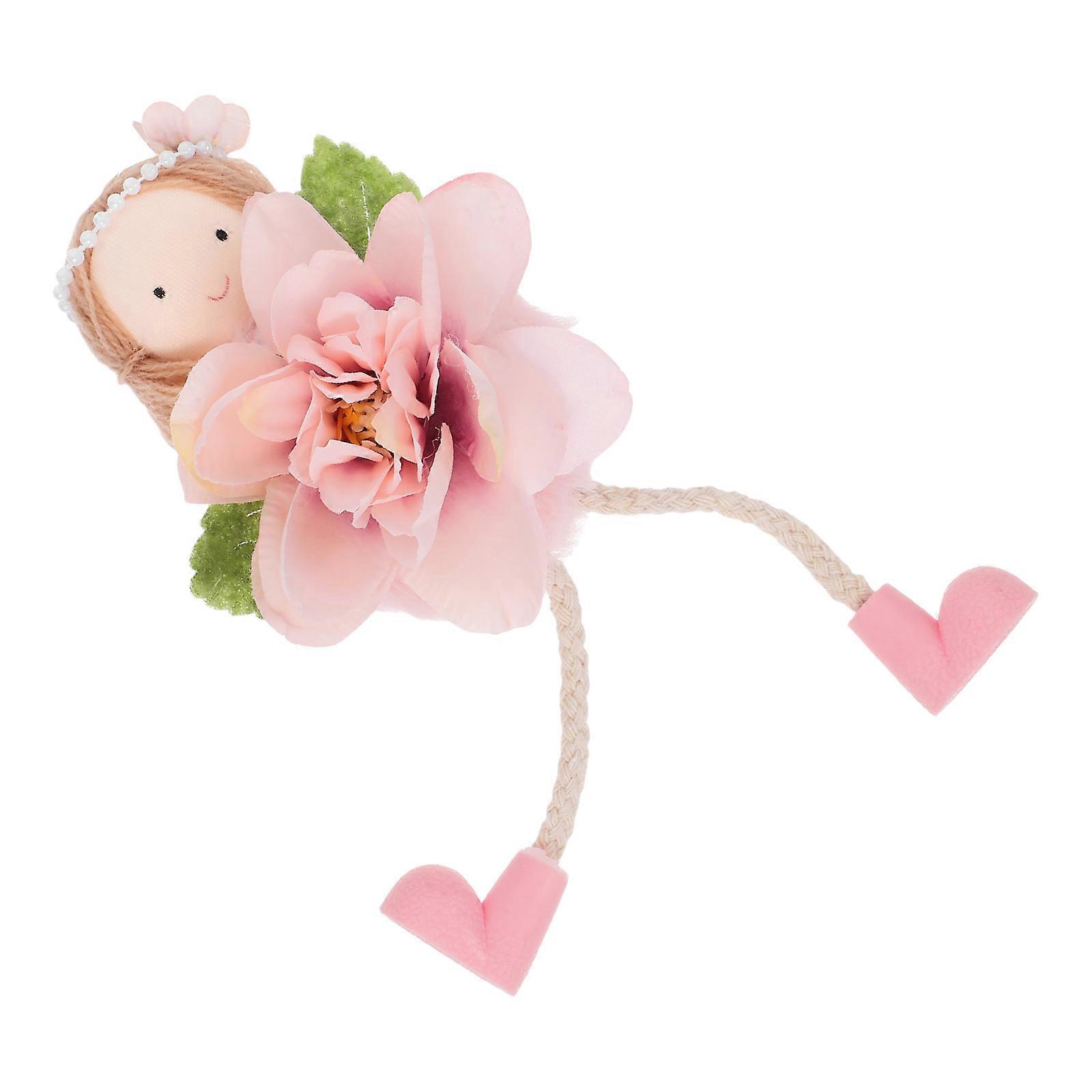 Spring Hanging Flower Doll for Decoration 4Pcs Ornament