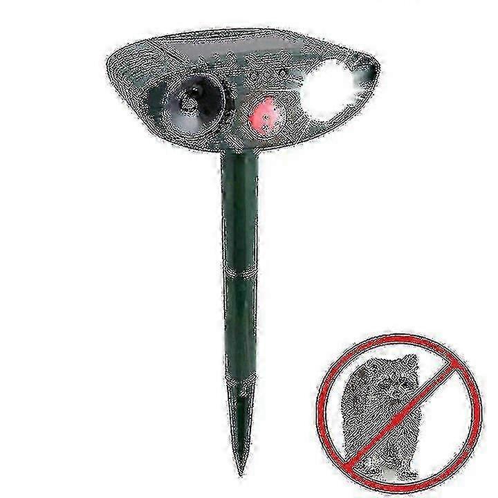 Ultrasonic Raccoon Repeller - Solar Powered - Get Rid Of Raccoon In 48 Hours
