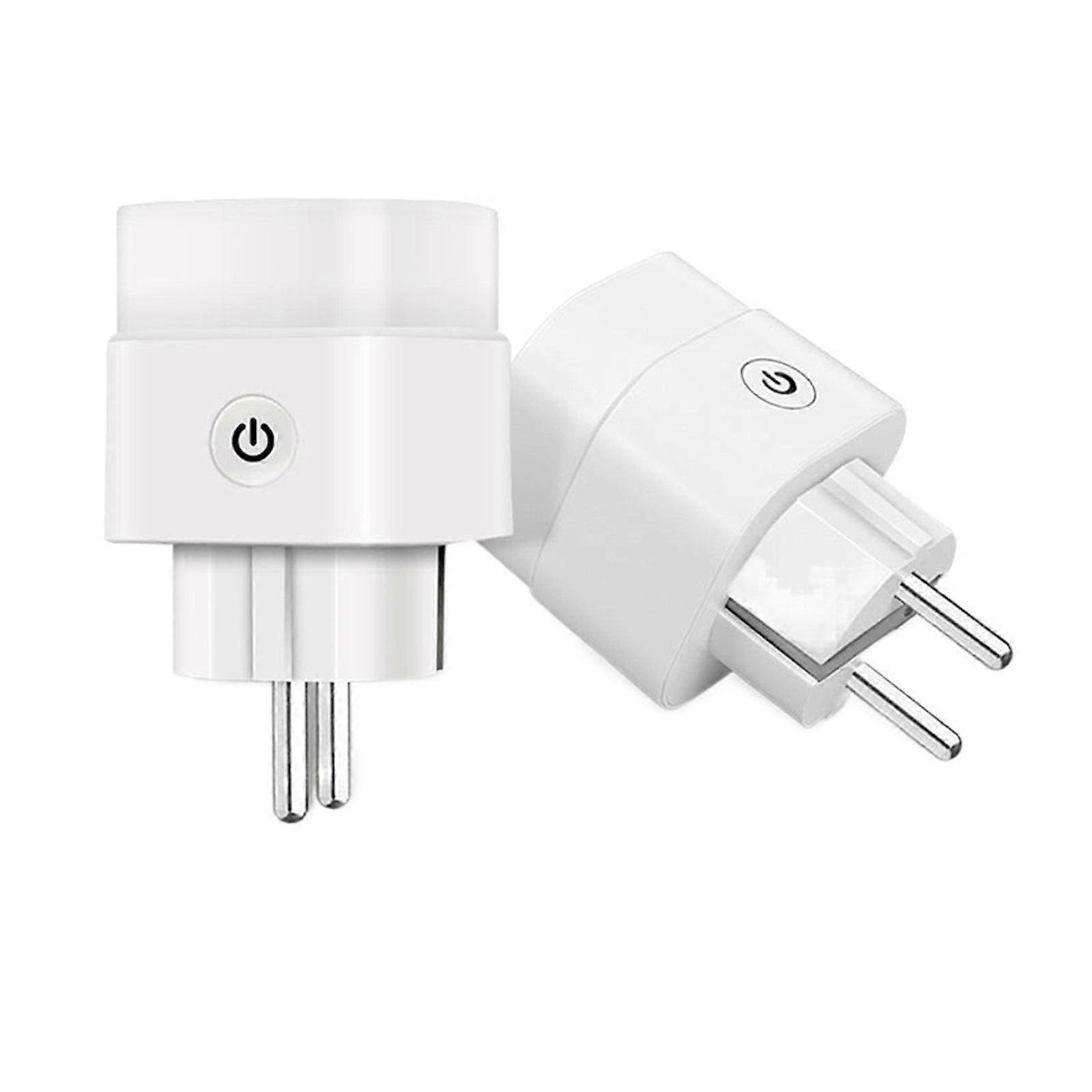 WiFi Smart Tuya 16A/20A Smart Socket With Power Monitor Timing Voice Control ,Easy to Use