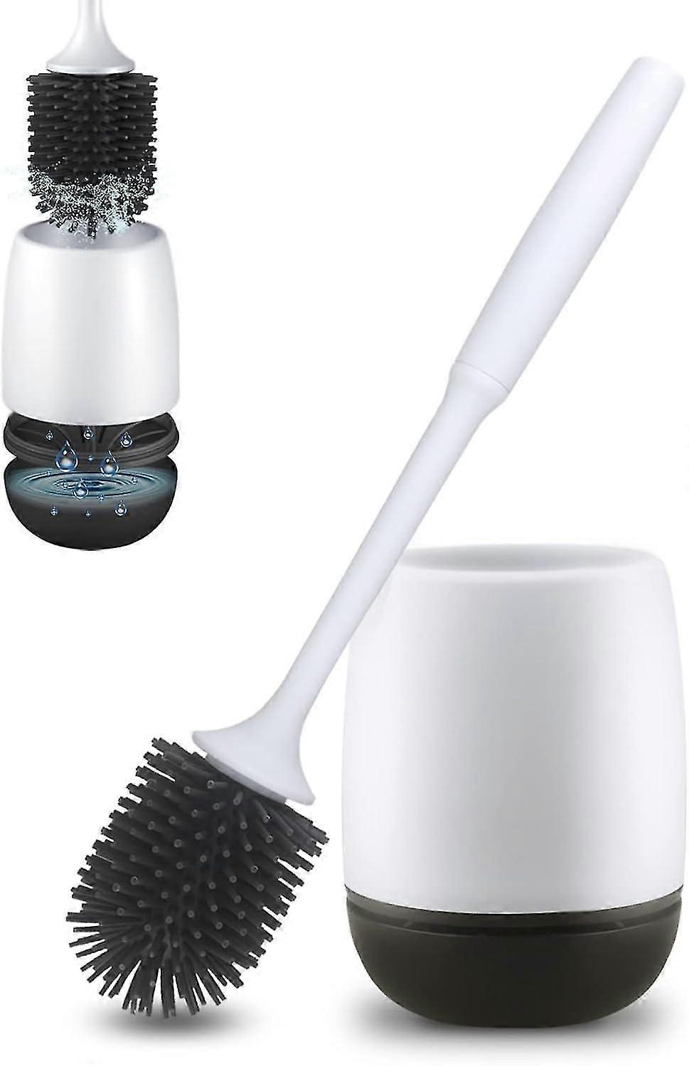 シリコントイレブラシ家庭用壁掛けトイレ掃除ブラシセット壁掛けトイレ掃除ブラシ