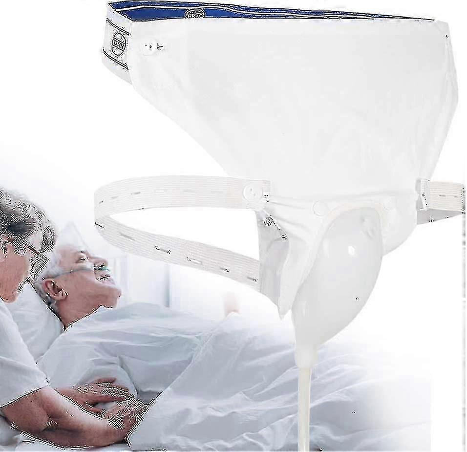 Silikon urinuppsamlare, 3 typ valfritt med 2 urinkateterpåsar för man kvinna äldre