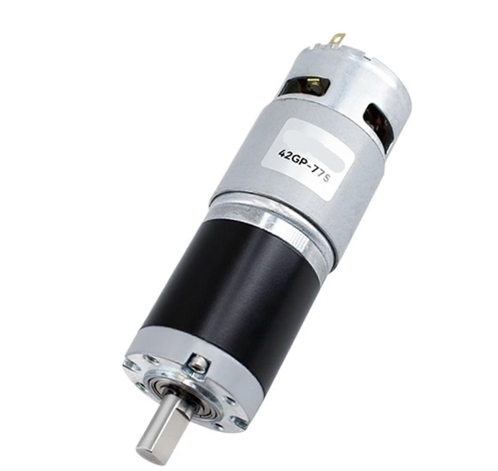 42GP775 Planetary Brushed Motor, 12V/24V DC  Torque, Forward And Reverse, 8 Mm Shaft, 81600 RPM, Bracket Version