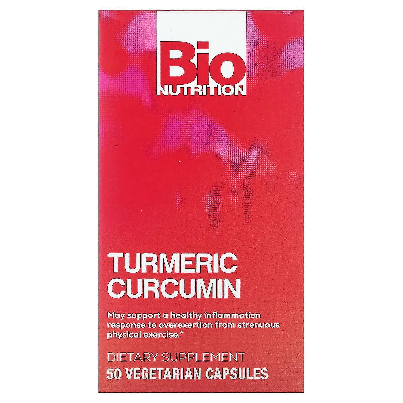 Turmeric Curcumin, 50 Vegetarian Capsules