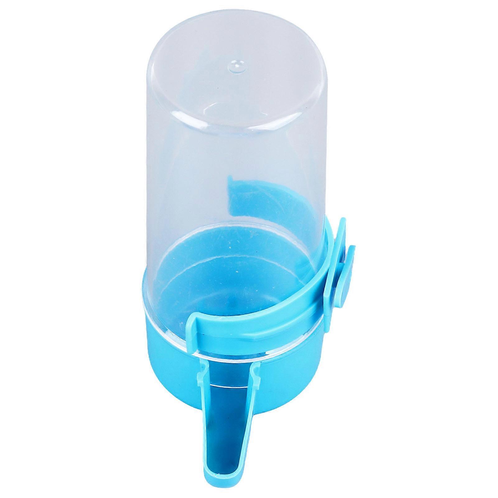 Automatic Clear Plastic Bird Water Feeder 100ml for Parrots