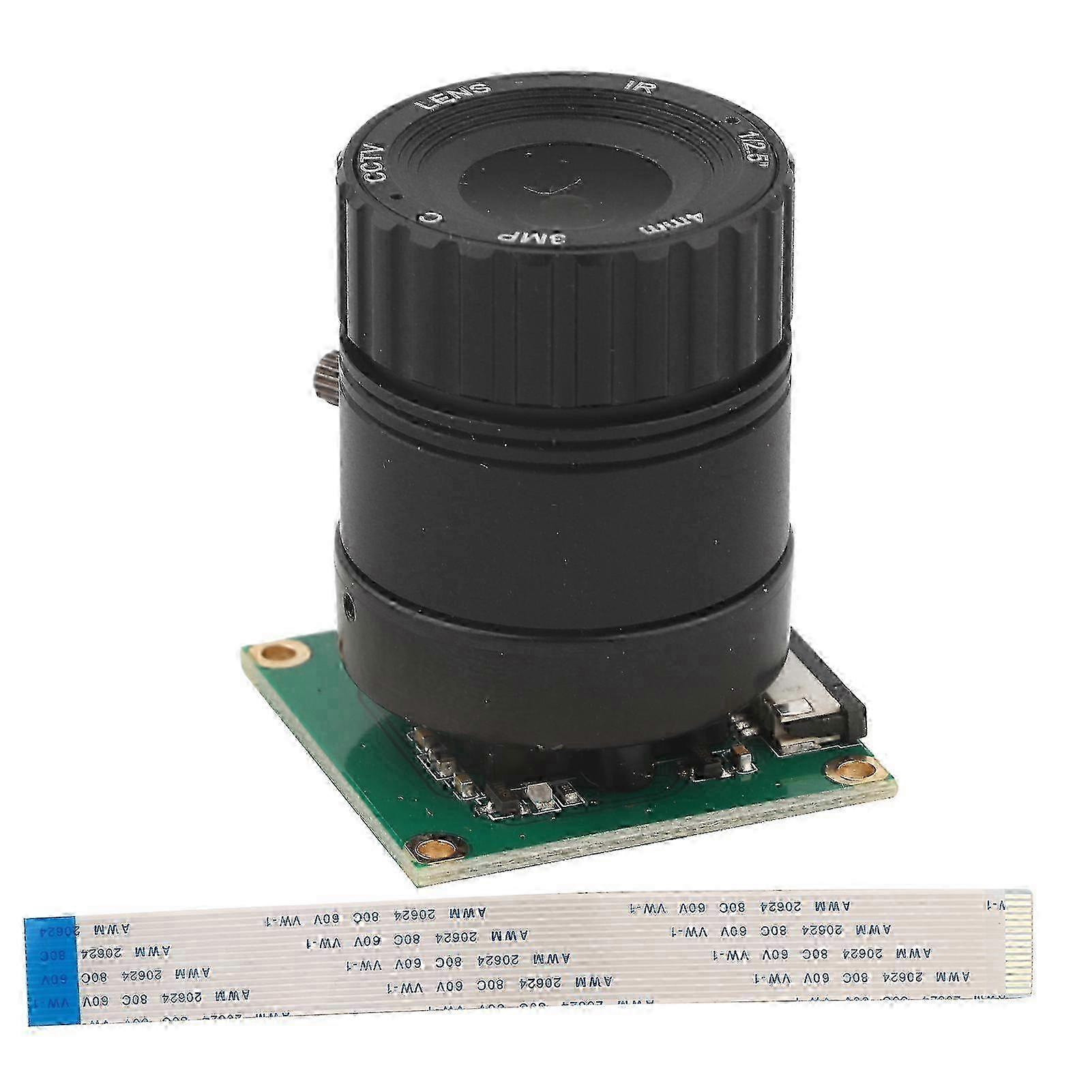 Camera Module Green for Raspberry Pi 4 3B HDMI 1080P Large Lens 5MP RPI3232 32 x 32mm 25-26s