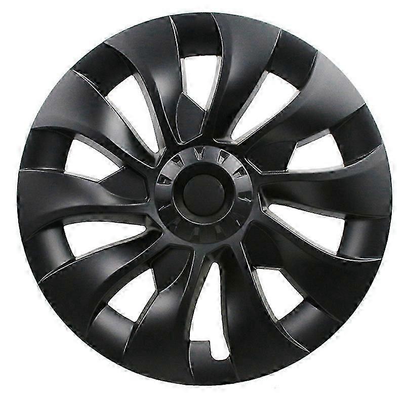 Model 3 Kołpak 18 cali, Pełna osłona piasty Akcesoria zamienne do - czarny matowy (lewy)