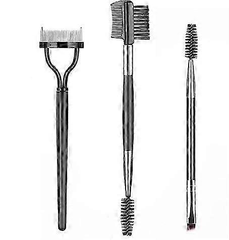 Eyebrow Brush Eyelash Separator Brow Comb & Lash Spoolie Professional Eye Makeup Tools (15 Pieces Set)